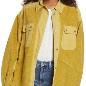 Yellow Shacket Nordstrom | Size Medium